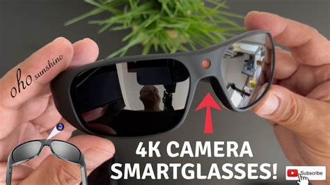 oho glasses|oho sunshine 4k camera glasses.